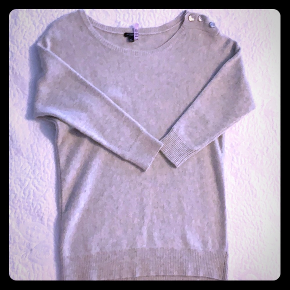 Ann Taylor light grey sweater